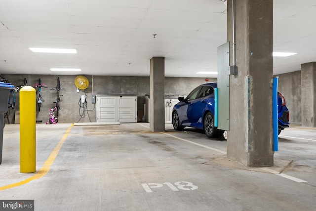 525 Belmont Bay Dr Unit 406, Woodbridge, VA 22191 - view of parking garage