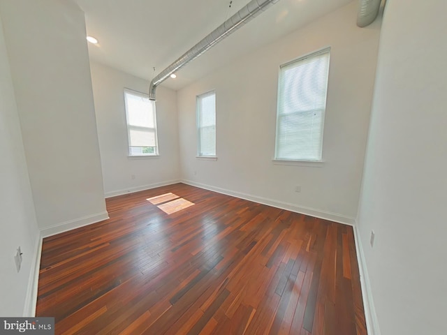 3228 W Diamond St, Philadelphia, PA 19121 - unfurnished room with dark wood-style flooring and baseboards