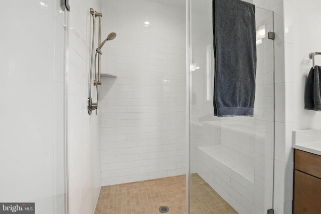 17941 Woods Overlook Dr, Dumfries, VA 22026 - full bath featuring a shower stall and vanity