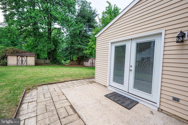 536 Cormorant Dr, Voorhees, NJ 08043 - view of patio / terrace featuring french doors