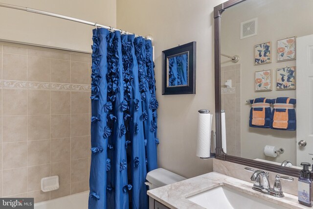 7136 Daniel John Dr, Elkridge, MD 21075 - full bathroom with vanity and shower / bath combo