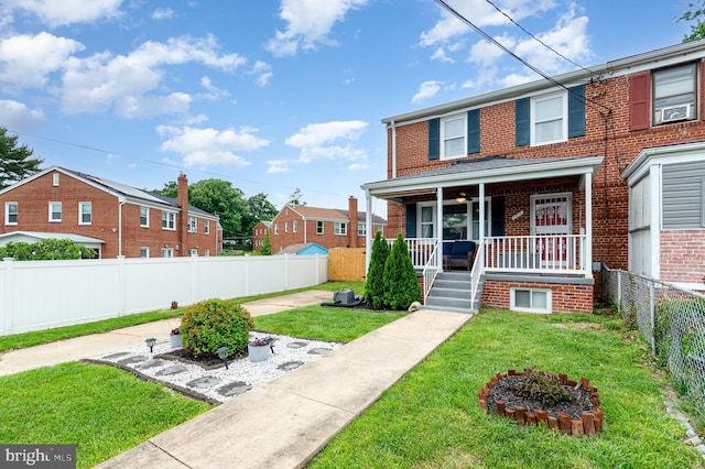 2410 Saint Clair Dr, Temple Hills, MD 20748 - multi unit property with brick siding and covered porch