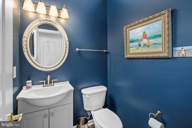 1104 Century Oak Dr, Fredericksburg, VA 22401 - bathroom featuring toilet and vanity