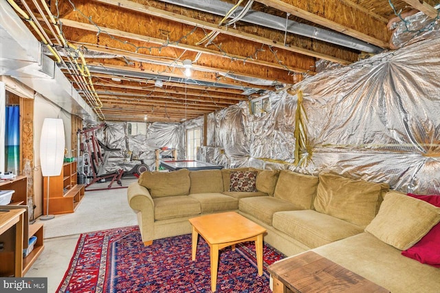1104 Century Oak Dr, Fredericksburg, VA 22401 - view of below grade area