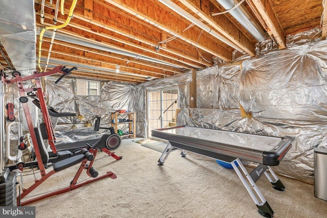 1104 Century Oak Dr, Fredericksburg, VA 22401 - view of workout area