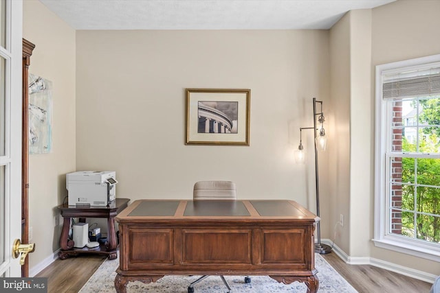 1104 Century Oak Dr, Fredericksburg, VA 22401 - office space with wood finished floors and baseboards