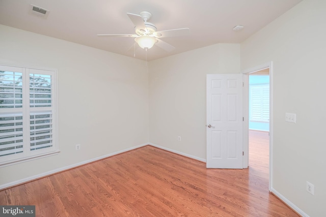 1421 Pickett Ct, Front Royal, VA 22630 - spare room featuring wood finished floors and ceiling fan