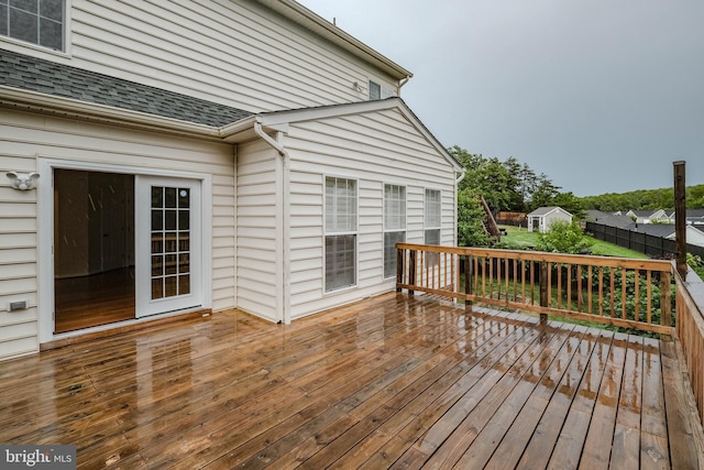 1421 Pickett Ct, Front Royal, VA 22630 - view of wooden terrace