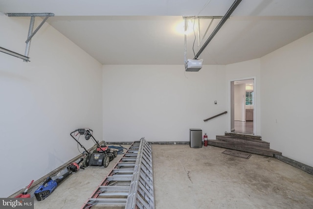 1421 Pickett Ct, Front Royal, VA 22630 - garage featuring a garage door opener