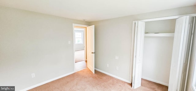 3 New Coach Ln, Willingboro, NJ 08046 - unfurnished bedroom with a closet, light colored carpet, and baseboards