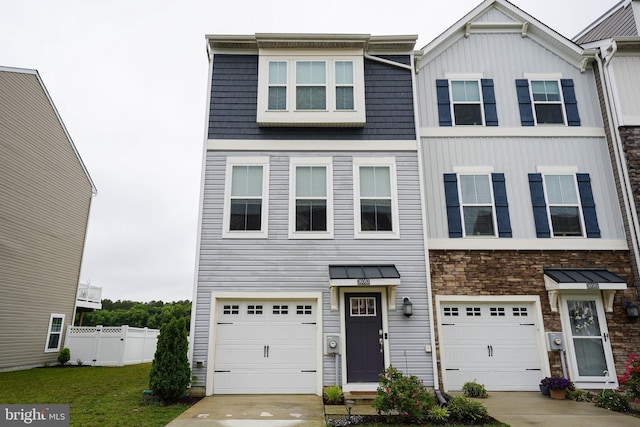 36063 Auburn Way, Millsboro, DE 19966 - multi unit property with board and batten siding, concrete driveway, and stone siding