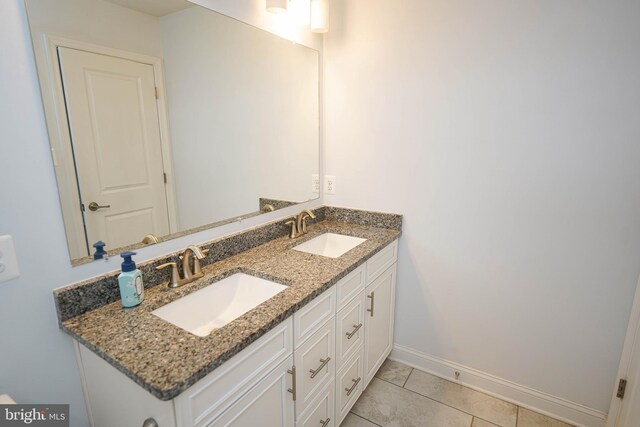 36063 Auburn Way, Millsboro, DE 19966 - bathroom featuring double vanity and baseboards