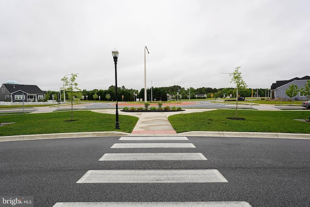 36063 Auburn Way, Millsboro, DE 19966 - view of asphalt road with street lights and curbs