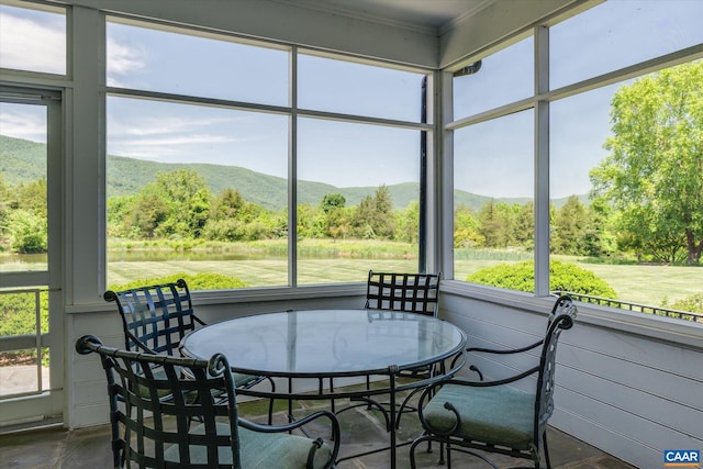 5190 Sugar Ridge Rd, Crozet, VA 22932 - sunroom / solarium with a mountain view