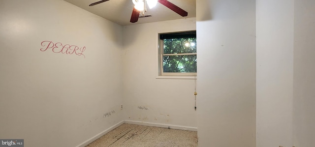 30120 Dudley Rd, Mechanicsville, MD 20659 - spare room with baseboards and ceiling fan