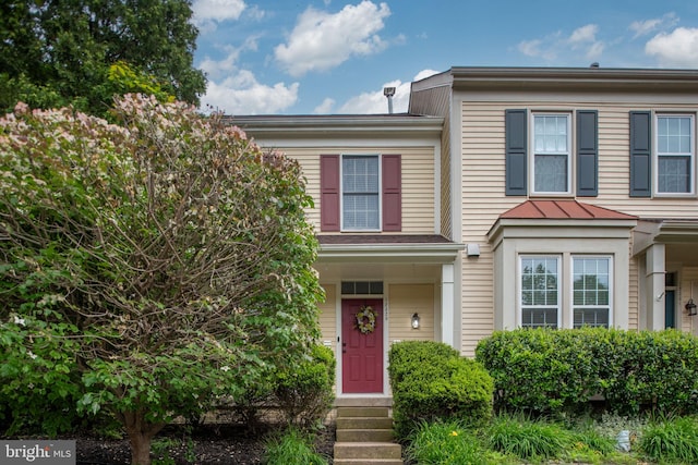 12329 Manchester Way, Woodbridge, VA 22192 - view of property with a standing seam roof and metal roof