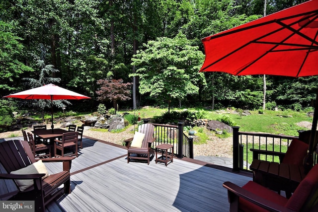 2415 Schaffer Rd, Pottstown, PA 19464 - deck featuring outdoor dining space