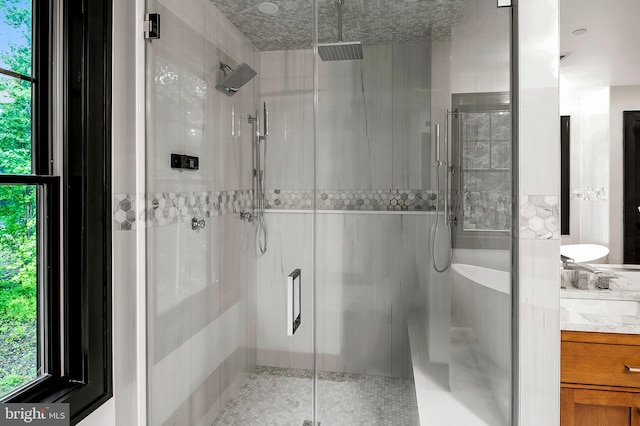 934 Chesterfield Rd, Annapolis, MD 21401 - full bath with a shower stall, healthy amount of natural light, and vanity