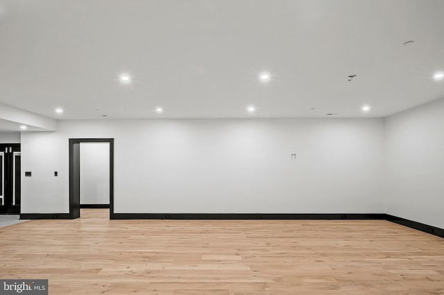 934 Chesterfield Rd, Annapolis, MD 21401 - unfurnished room featuring recessed lighting and light wood finished floors