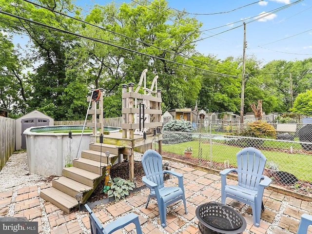 3721 S Hereford Ln, Philadelphia, PA 19114 - fenced backyard featuring a patio area