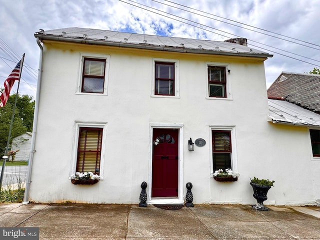 120 S Water St, Charles Town, WV 25414 - view of front of home featuring stucco siding