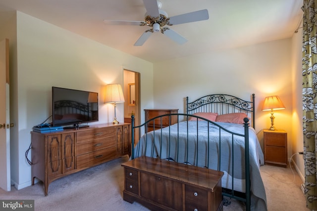 419 S Wyomissing Ave, Reading, PA 19607 - bedroom featuring carpet and a ceiling fan