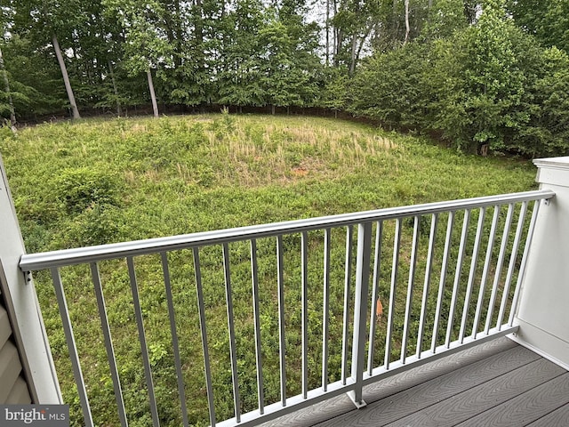 902 Macphail Woods Xing Unit 4F, Bel Air, MD 21015 - view of balcony