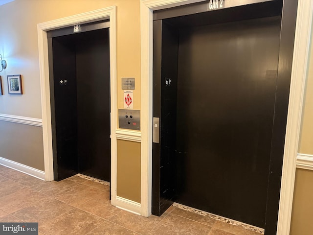 902 Macphail Woods Xing Unit 4F, Bel Air, MD 21015 - elevator with baseboards
