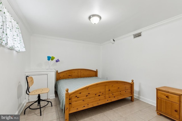 11617 Smithfield Rd, Manassas, VA 20112 - tiled bedroom featuring crown molding and baseboards