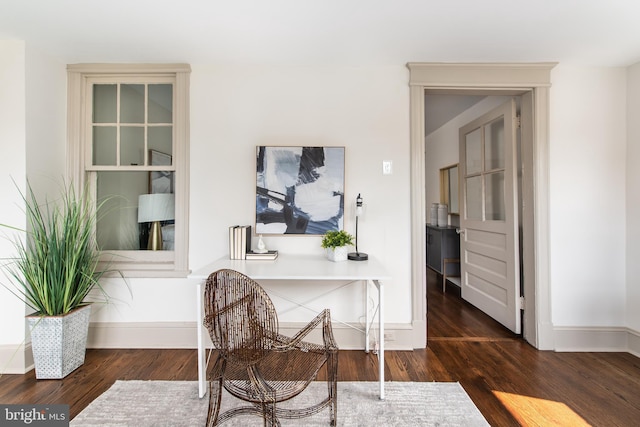 110 Varnum St NW, Washington, DC 20011 - office space with wood finished floors and baseboards