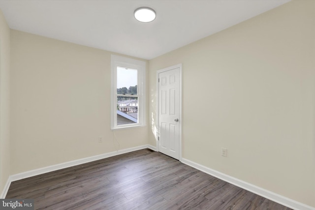 443 N 2nd St, Wormleysburg, PA 17043 - unfurnished bedroom featuring dark wood finished floors and a closet