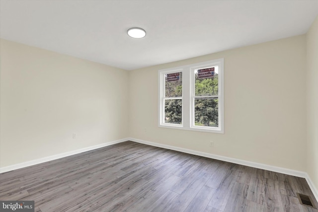 443 N 2nd St, Wormleysburg, PA 17043 - unfurnished room featuring wood finished floors and baseboards