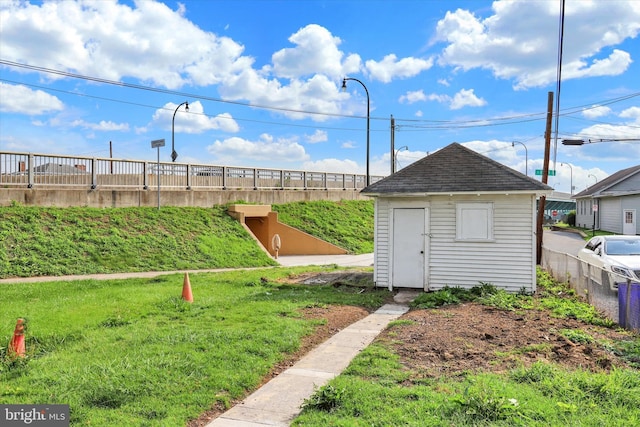 443 N 2nd St, Wormleysburg, PA 17043 - view of yard featuring a storage shed