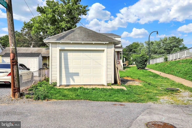 443 N 2nd St, Wormleysburg, PA 17043 - view of garage