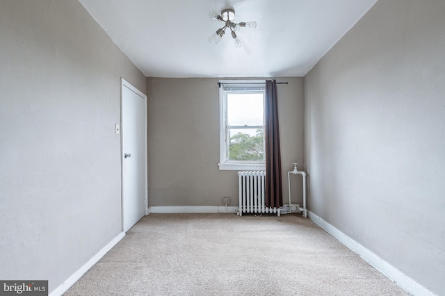 2014 N 4th St, Philadelphia, PA 19122 - unfurnished room featuring radiator, carpet floors, and baseboards