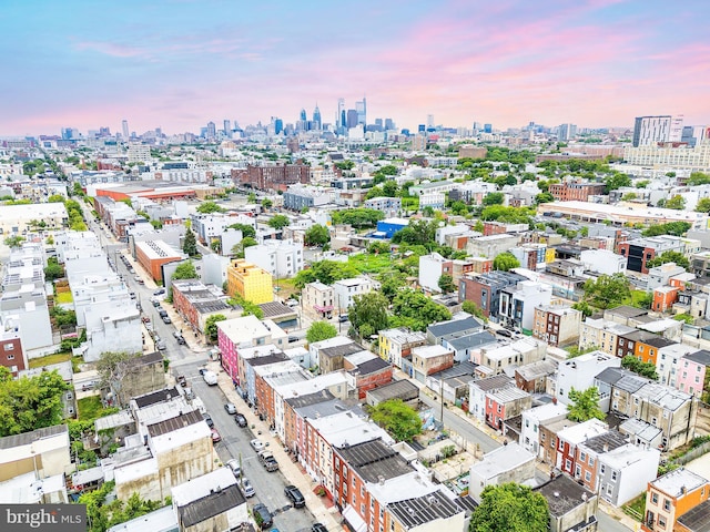 2014 N 4th St, Philadelphia, PA 19122 - aerial view at dusk of a view of skyline