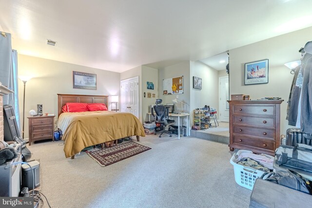 6150 Castletown Way, Alexandria, VA 22310 - bedroom with light colored carpet and a closet