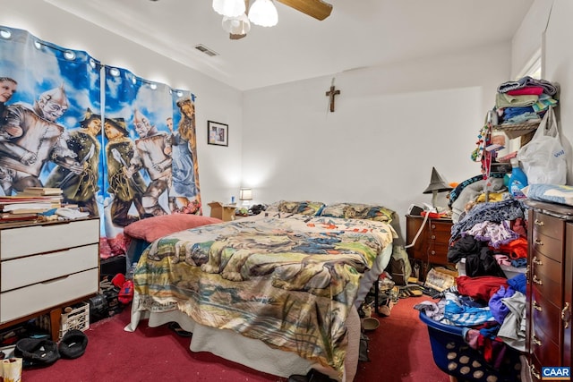13 Tobacco Ter, Palmyra, VA 22963 - carpeted bedroom with a ceiling fan