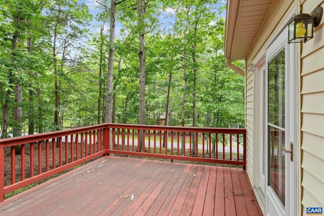 13 Tobacco Ter, Palmyra, VA 22963 - view of wooden deck