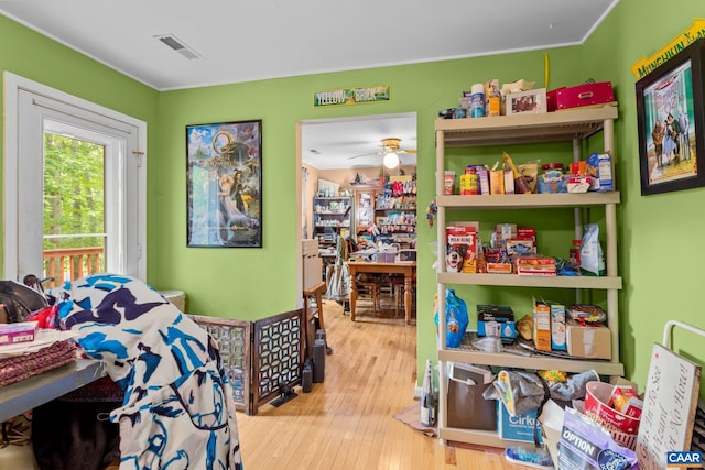 13 Tobacco Ter, Palmyra, VA 22963 - bedroom with wood-type flooring and crown molding