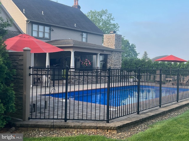 13 N Clearview Dr, Palmyra, PA 17078 - view of swimming pool featuring a patio