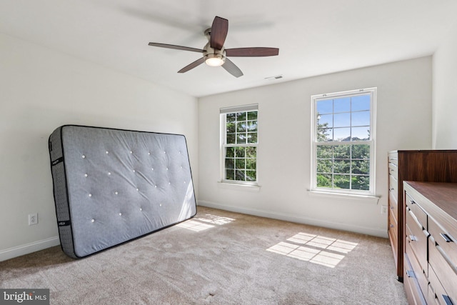 148 Ryans Run, Sicklerville, NJ 08081 - unfurnished bedroom featuring carpet and ceiling fan