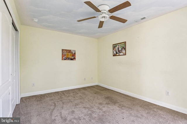 148 Ryans Run, Sicklerville, NJ 08081 - unfurnished bedroom featuring carpet, a closet, and ceiling fan