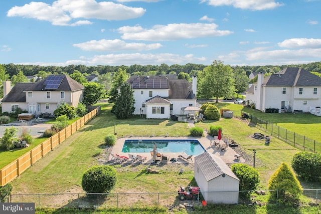 148 Ryans Run, Sicklerville, NJ 08081 - aerial perspective of suburban area featuring a pool