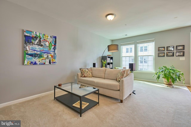 21623 Romans Dr, Ashburn, VA 20147 - living room with light colored carpet and baseboards
