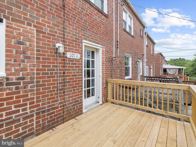 1016 Elm Rd, Halethorpe, MD 21227 - view of deck