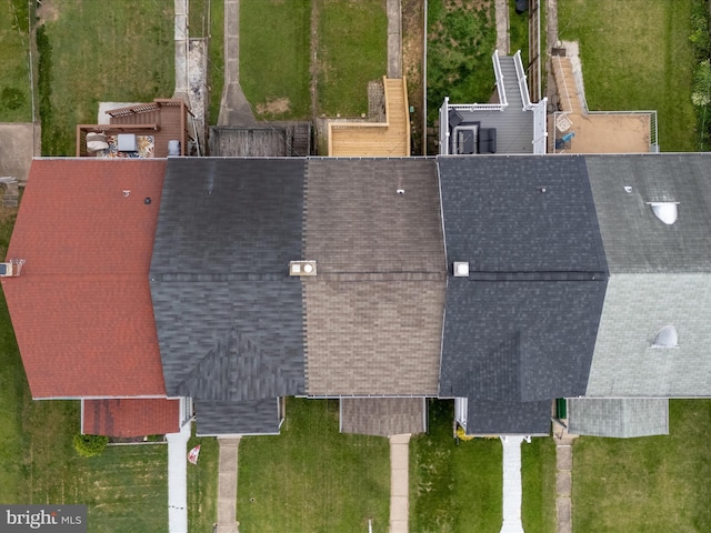 1016 Elm Rd, Halethorpe, MD 21227 - view from above of property