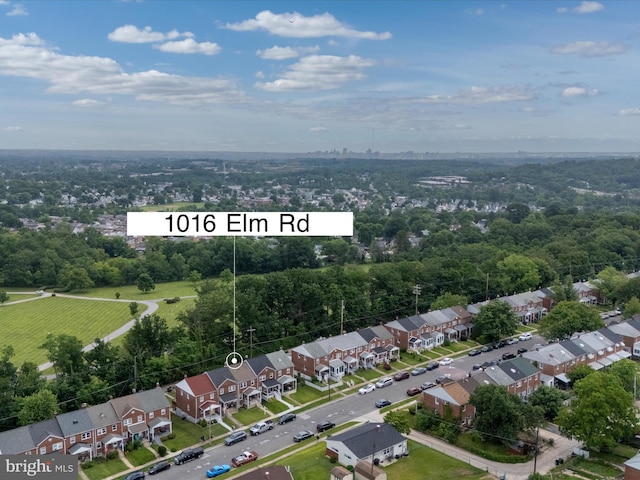 1016 Elm Rd, Halethorpe, MD 21227 - aerial perspective of suburban area