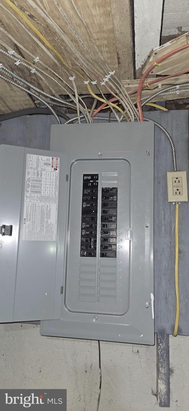 2540 W Silver St, Philadelphia, PA 19132 - utility room with electric panel