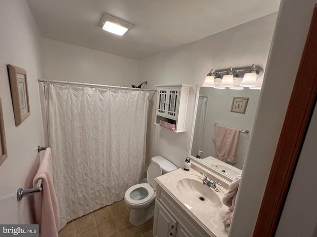 32818 Ellis Grove Rd, Laurel, DE 19956 - bathroom with toilet, vanity, and tile patterned floors